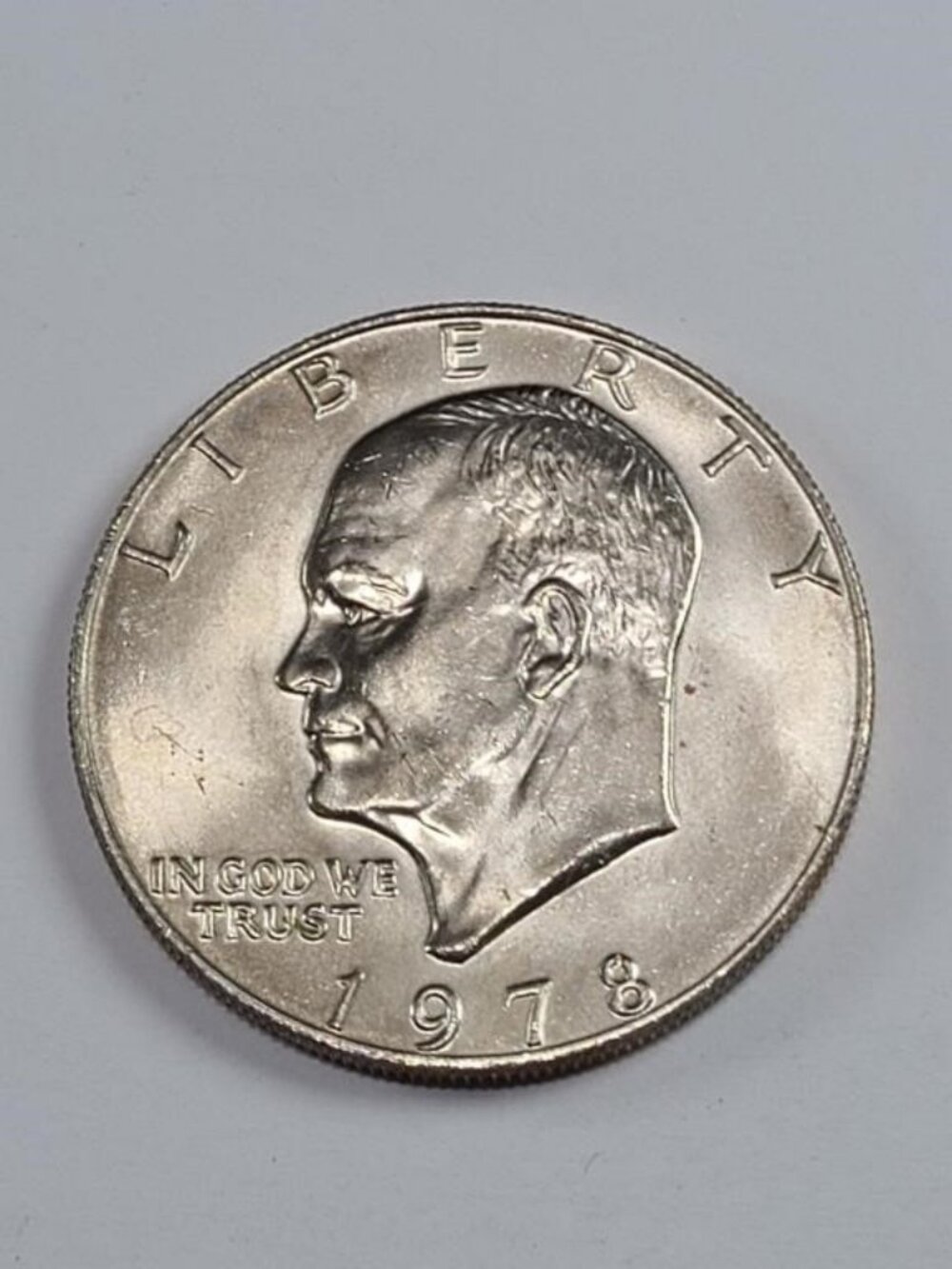 1978 Ike Dollar... Uncirculated... In Protective Holder